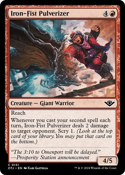 Iron-Fist Pulverizer (Outlaws of Thunder Junction) Light Play
