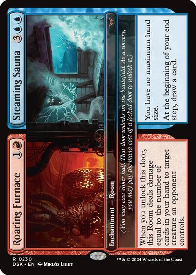 Roaring Furnace / Steaming Sauna (Duskmourn: House of Horror) Light Play