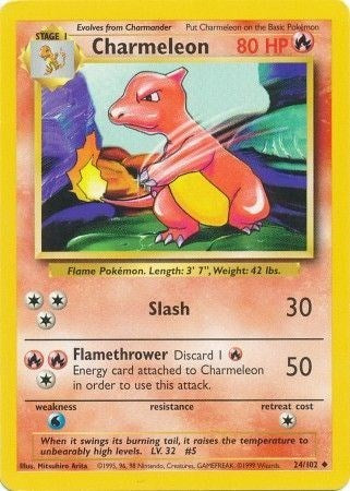 Charmeleon (Base Set) Near Mint
