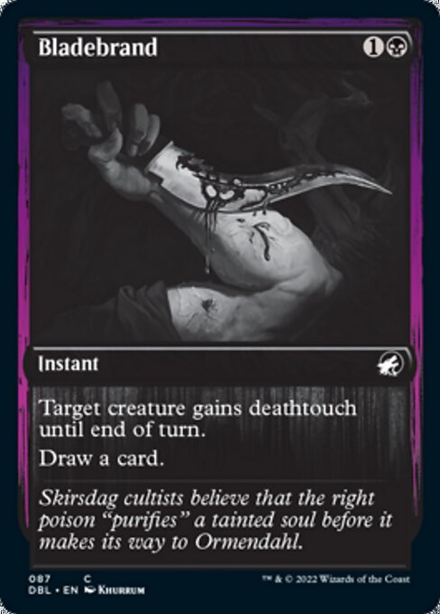 Bladebrand (Innistrad: Double Feature) Light Play