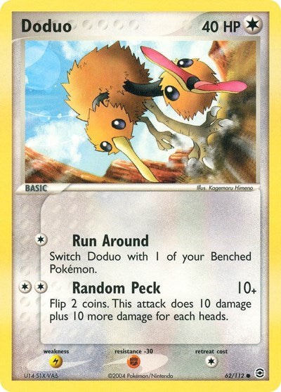 Doduo (FireRed & LeafGreen) Medium Play