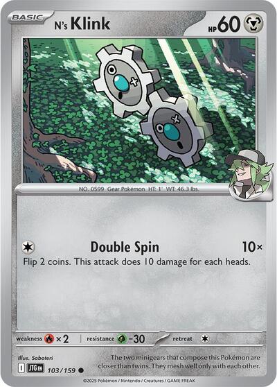 N's Klink (SV09: Journey Together) Light Play