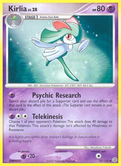 Kirlia (Secret Wonders) Medium Play