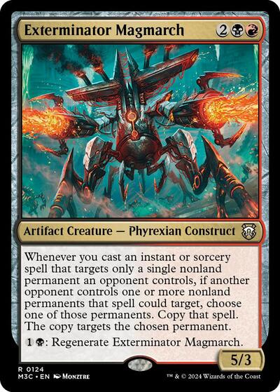 Exterminator Magmarch (Commander: Modern Horizons 3) Light Play