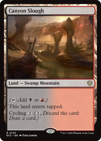 Canyon Slough (Commander: Lorwyn Eclipsed) Light Play