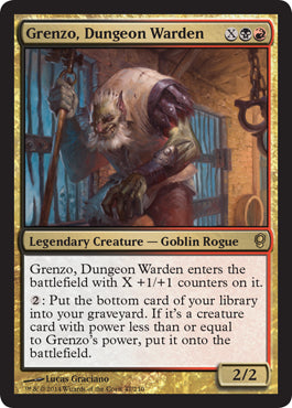 Grenzo, Dungeon Warden (Conspiracy) Medium Play