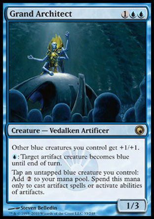 Grand Architect (Scars of Mirrodin) Medium Play