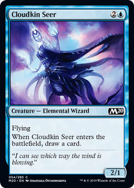 Cloudkin Seer (Magic 2020 Core Set) Light Play