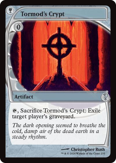 Tormod's Crypt (Future Sight) (Mystery Booster 2) Light Play