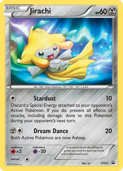 Jirachi - XY67 (XY Promos) Heavy Play Holofoil