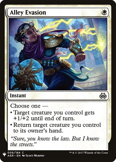 Alley Evasion (Mystery Booster) Light Play
