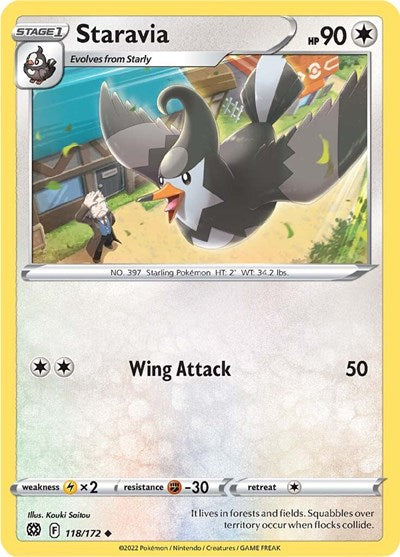 Staravia (SWSH09: Brilliant Stars) Light Play