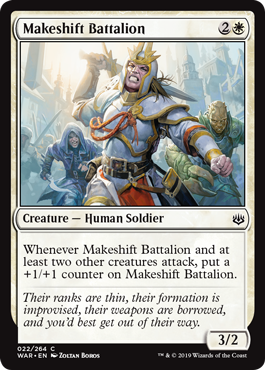 Makeshift Battalion (War of the Spark) Light Play