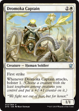 Dromoka Captain (Dragons of Tarkir) Light Play