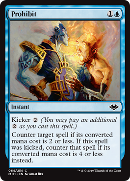 Prohibit (Modern Horizons) Light Play