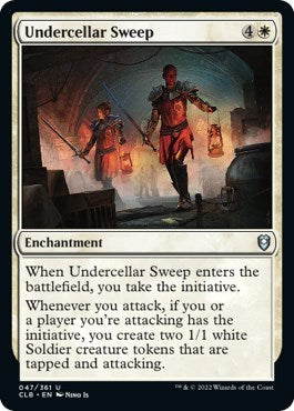Undercellar Sweep (Commander Legends: Battle for Baldur's Gate) Light Play Foil