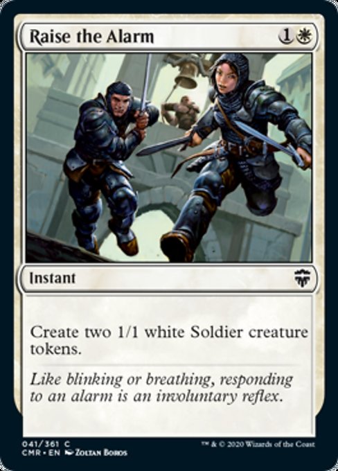 Raise the Alarm (Commander Legends) Light Play