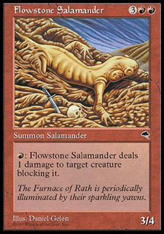 Flowstone Salamander (Tempest) Light Play