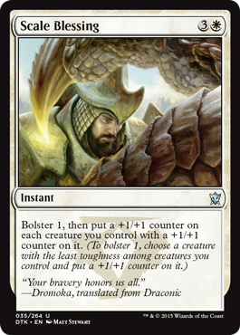 Scale Blessing (Dragons of Tarkir) Light Play