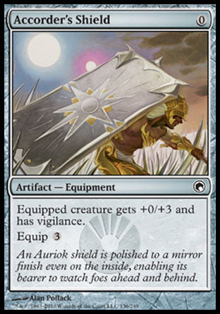 Accorder's Shield (Scars of Mirrodin) Medium Play