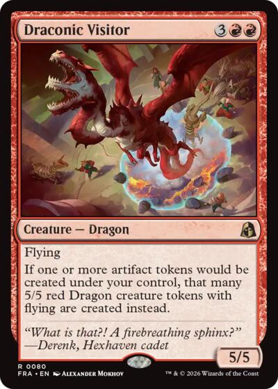 Draconic Visitor (Reality Fracture) Light Play