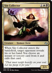 Sin Collector (Modern Masters 2017) Light Play