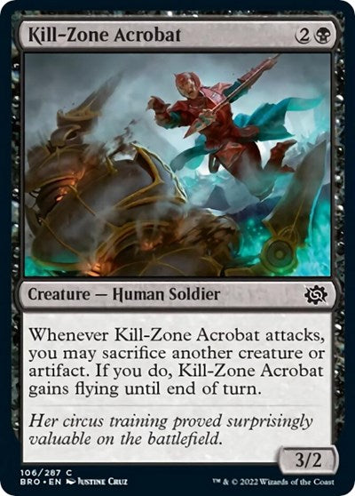 Kill-Zone Acrobat (The Brothers' War) Light Play