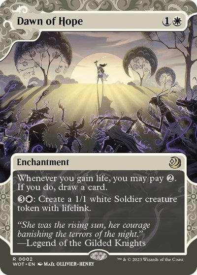 Dawn of Hope (Wilds of Eldraine: Enchanting Tales) Light Play Foil