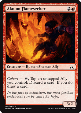 Akoum Flameseeker (Oath of the Gatewatch) Medium Play