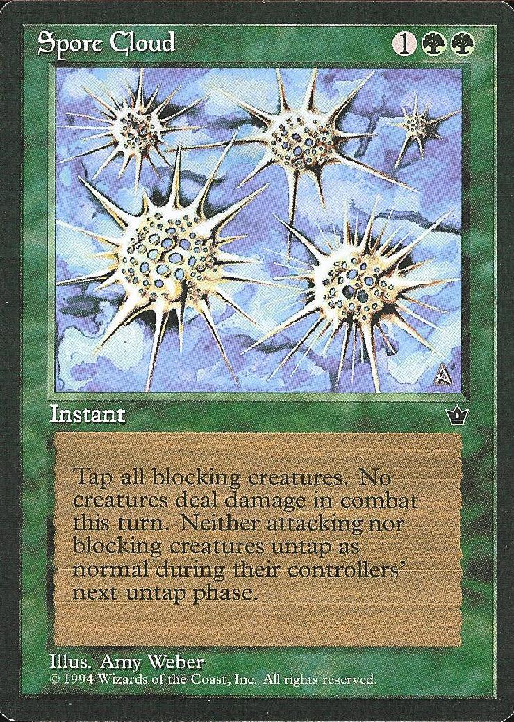 Spore Cloud (Weber) (Fallen Empires) Light Play