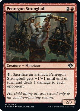 Penregon Strongbull (The Brothers' War) Light Play