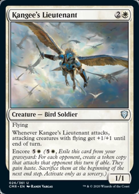 Kangee's Lieutenant (Commander Legends) Light Play
