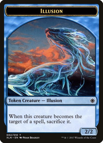 Illusion Token (002) (Ixalan) Light Play