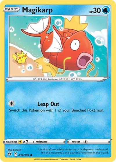 Magikarp (SWSH02: Rebel Clash) Light Play