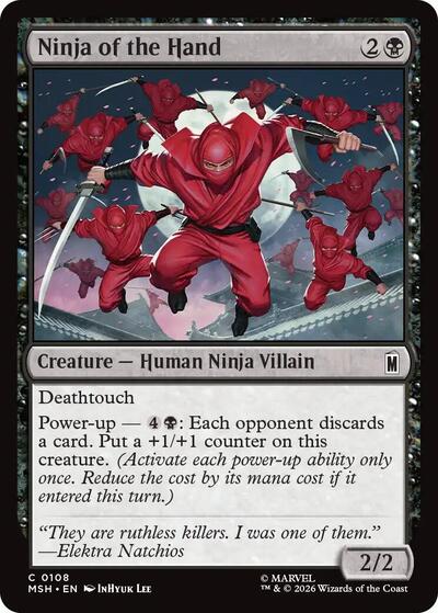 Ninja of the Hand (Marvel Super Heroes) Light Play
