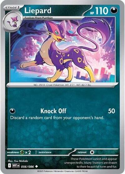 Liepard (SV: White Flare) Light Play
