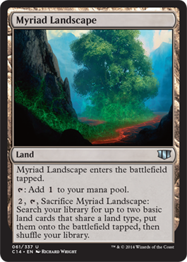 Myriad Landscape (Commander 2014 Edition) Light Play