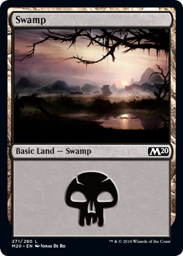 Swamp (271) (Magic 2020 Core Set) Light Play