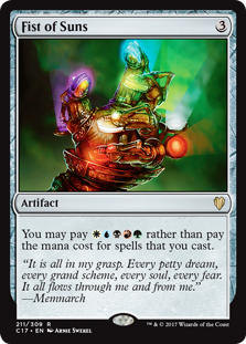 Fist of Suns (Commander 2017) Light Play