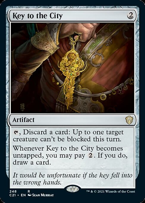 Key to the City (Commander 2021 Strixhaven) Light Play