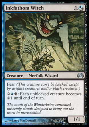 Inkfathom Witch (Planechase 2012) Light Play