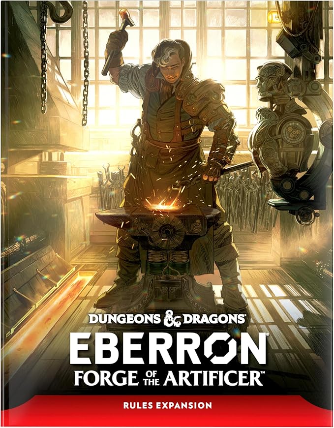 Dungeons & Dragons Eberron: Forge of The Artificer (Alternative Cover Book)