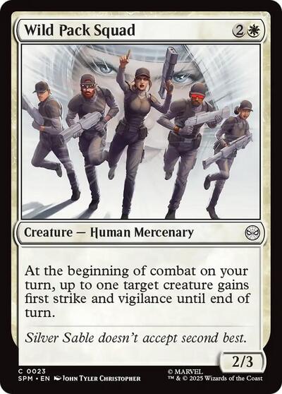Wild Pack Squad (Marvel's Spider-Man) Light Play