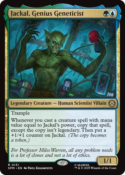 Jackal, Genius Geneticist (Marvel's Spider-Man) Light Play
