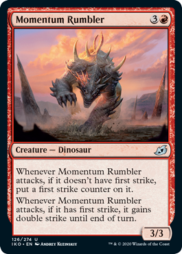 Momentum Rumbler (Ikoria: Lair of Behemoths) Light Play