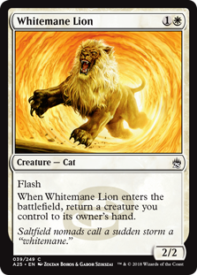 Whitemane Lion (Masters 25) Light Play