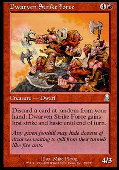 Dwarven Strike Force (Odyssey) Light Play