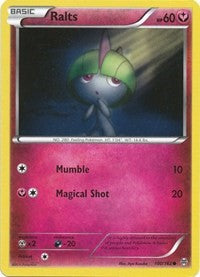 Ralts (100) (XY - BREAKthrough) Medium Play