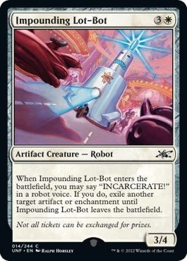 Impounding Lot-Bot (Unfinity) Light Play