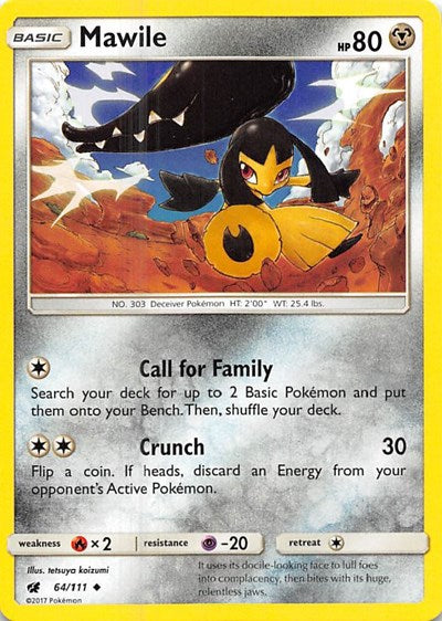 Mawile (SM - Crimson Invasion) Medium Play